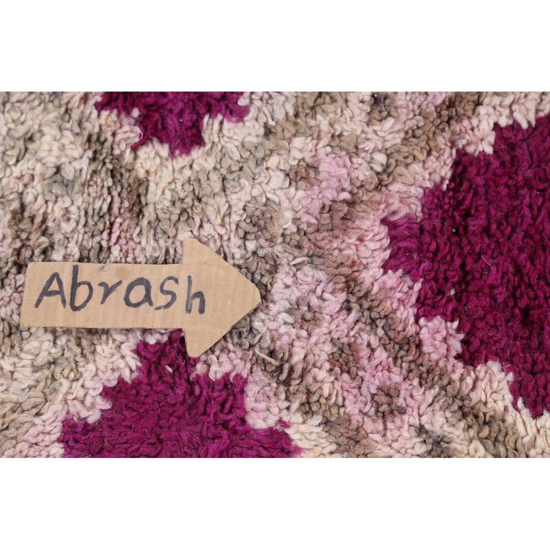 Tribal Moroccan Oriental Home Decor Area Rug Wool Hand-knotted Carpet - 5'11" x 10'10"