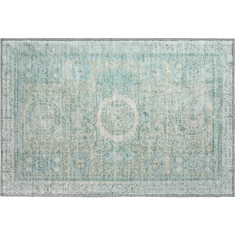 Premium Washable Super Soft Vintage Traditional Mayfield Rug