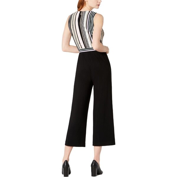 tommy hilfiger cropped jumpsuit