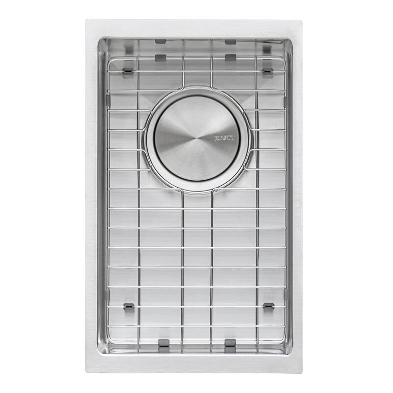 Ruvati 10 inch Undermount Bar Prep Tight Raduis 16 Gauge Kitchen Sink Stainless Steel Single Bowl - RVH7010