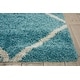 preview thumbnail 107 of 120, Nourison Brisbane Large Diamond Geometric Modern Shag Area Rug