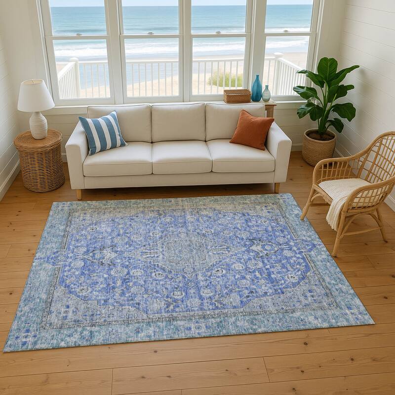 Premium Washable Super Soft Vintage Traditional Mayfield Rug