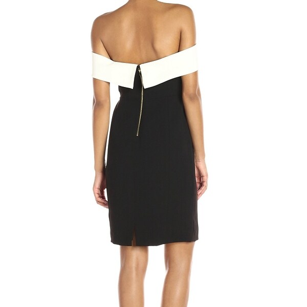 calvin klein off white dress
