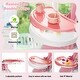preview thumbnail 2 of 7, Baby High Chair Foldable Feeding Chair w/ 4 Lockable Wheels