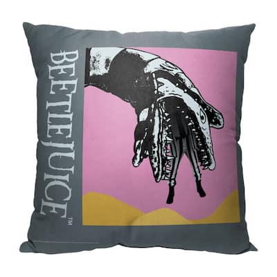 Warner Brothers Beetlejuice 18 Inch Throw Pillow