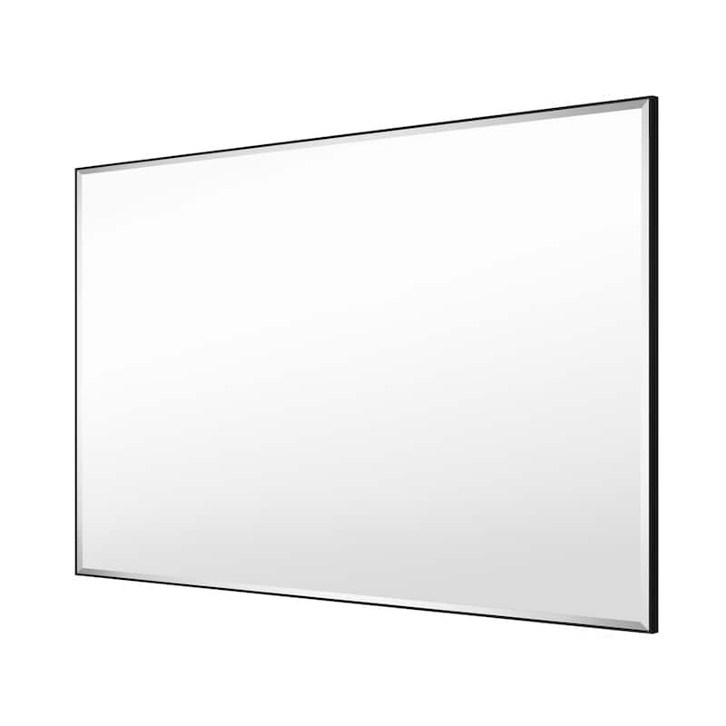Rectangle Metal Framed Beveled Edge Bathroom Vanity Mirror