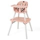 preview thumbnail 4 of 42, Babyjoy 4 in 1 Baby High Chair Convertible Toddler Table Chair Set - See Details
