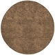 preview thumbnail 56 of 218, Handmade Jefferson Felted Wool Plush Area Rug 10' Round/Surplus - Dark Brown - Runner/Round