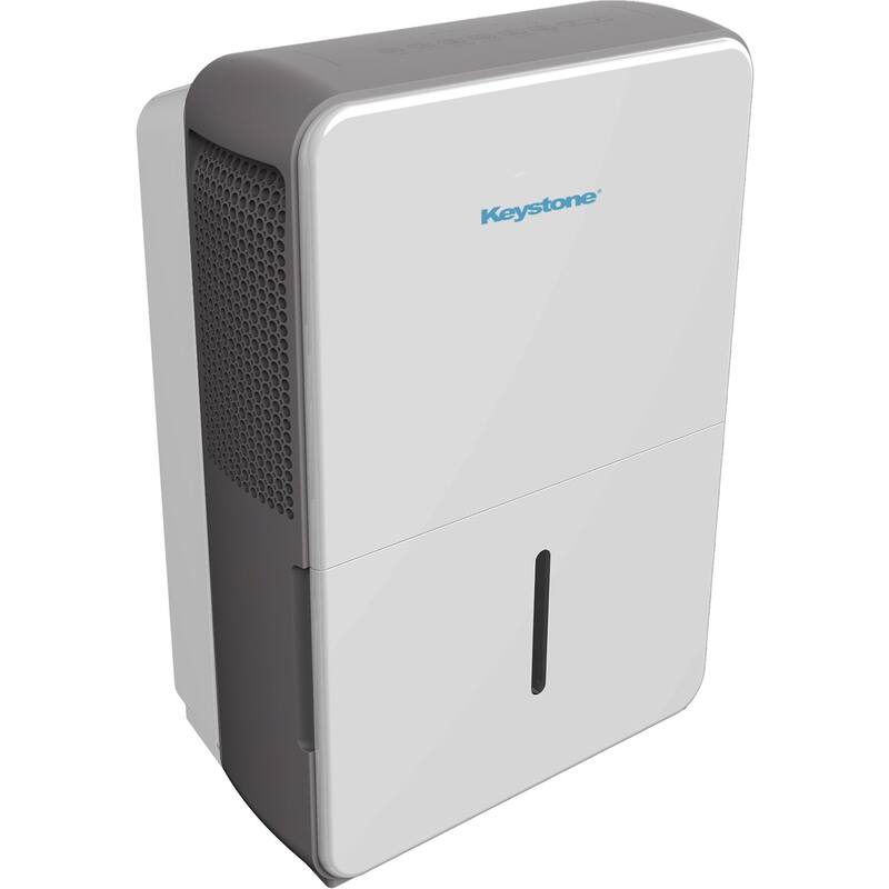 Keystone 50 Pint Dehumidifier with Electronic Controls and Built-In Pump
