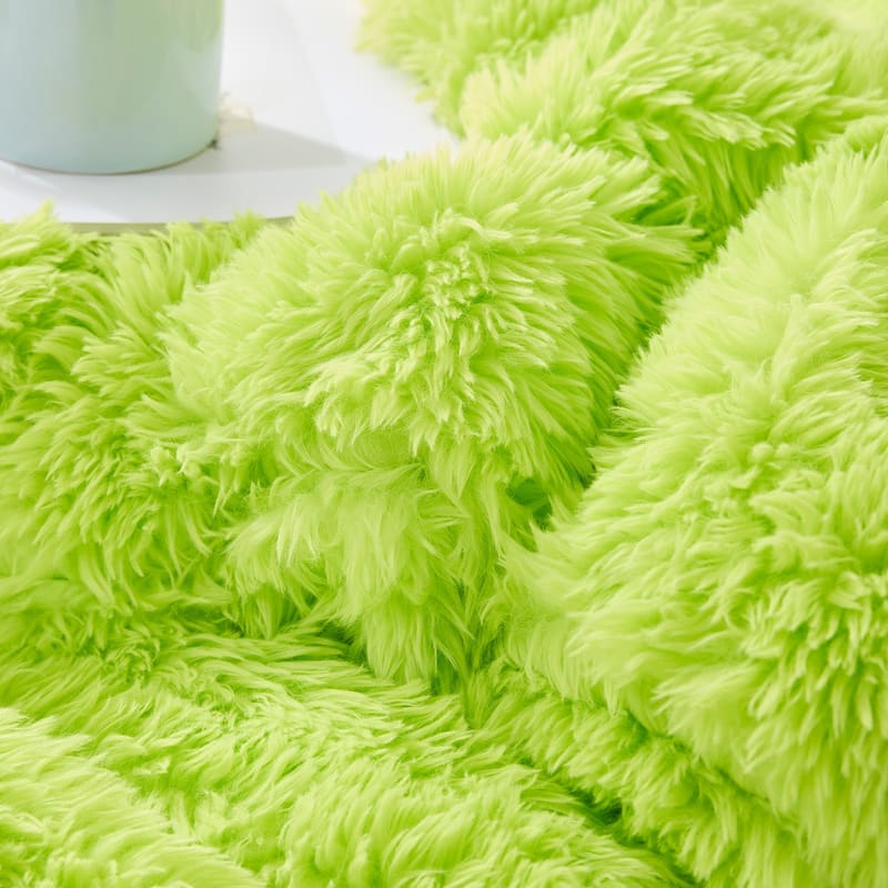 Full of Fluff - Coma Inducer® Oversized Comforter Set - Green Screen