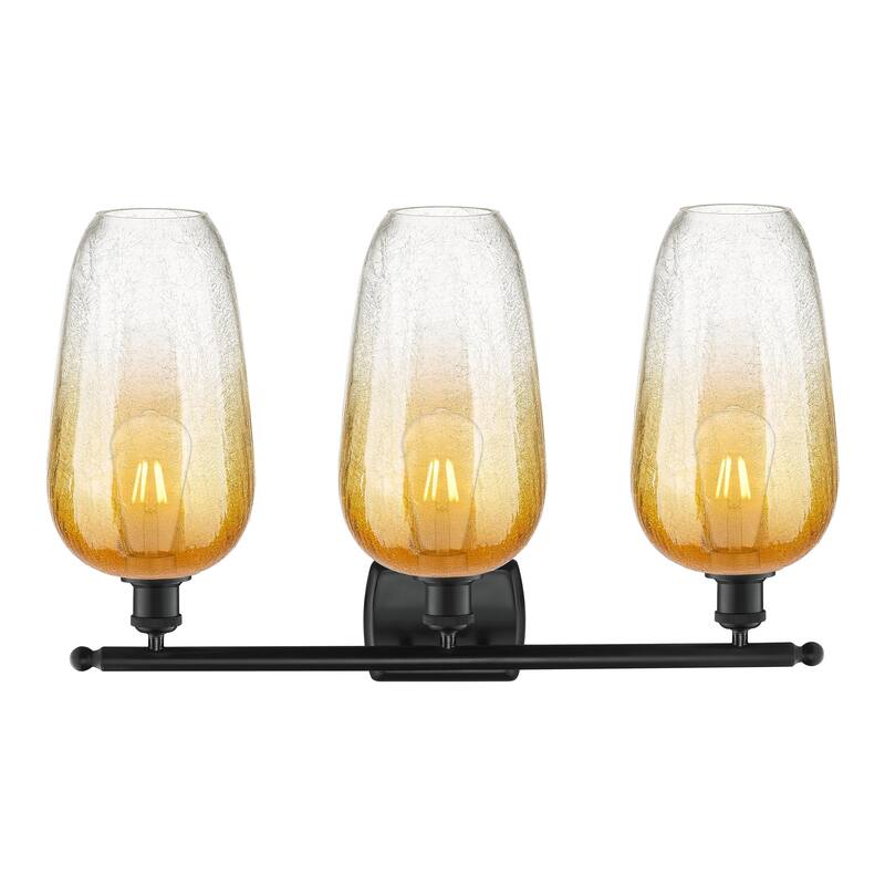 Innovations Lighting Endless Possibilities Ballston - Brookhaven Flute - 3 Light 27" Bath Vanity Light