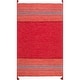 preview thumbnail 9 of 18, Nuloom Contemporary Flatweave Handmade Diamond Bands Solid Area Rug
