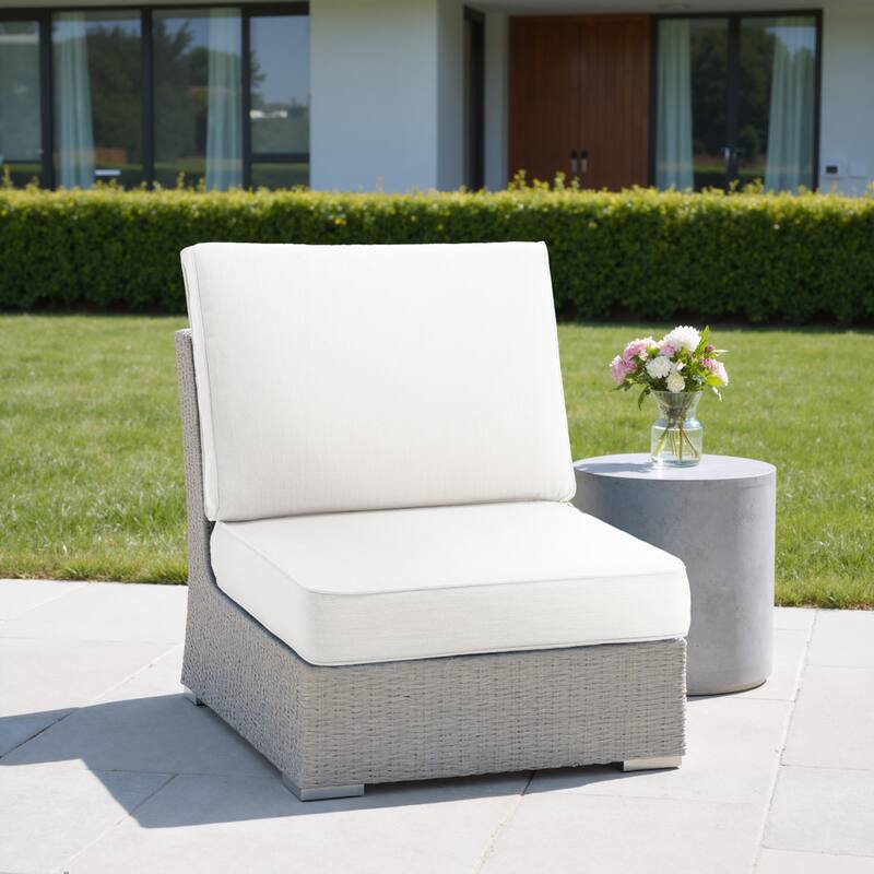Sunbrella Indoor Outdoor Chair Cushion and Pillow