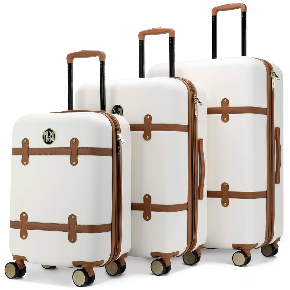 BADGLEY MISCHKA Grace 3 Piece Expandable Spinner Luggage Set