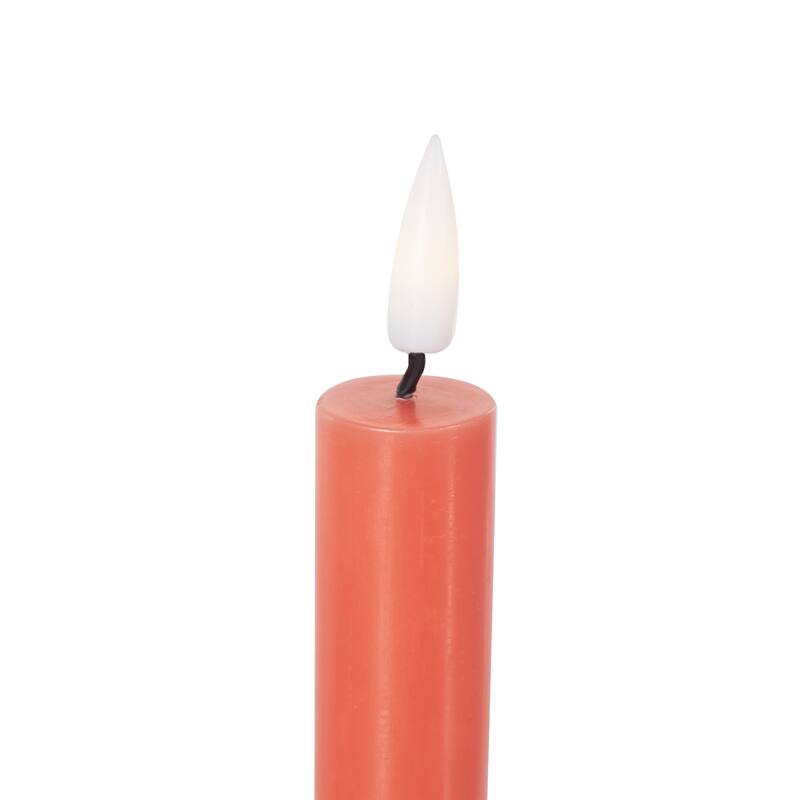 Wax Indoor Outdoor Flameless Candle with Remote Control (Set of 6)
