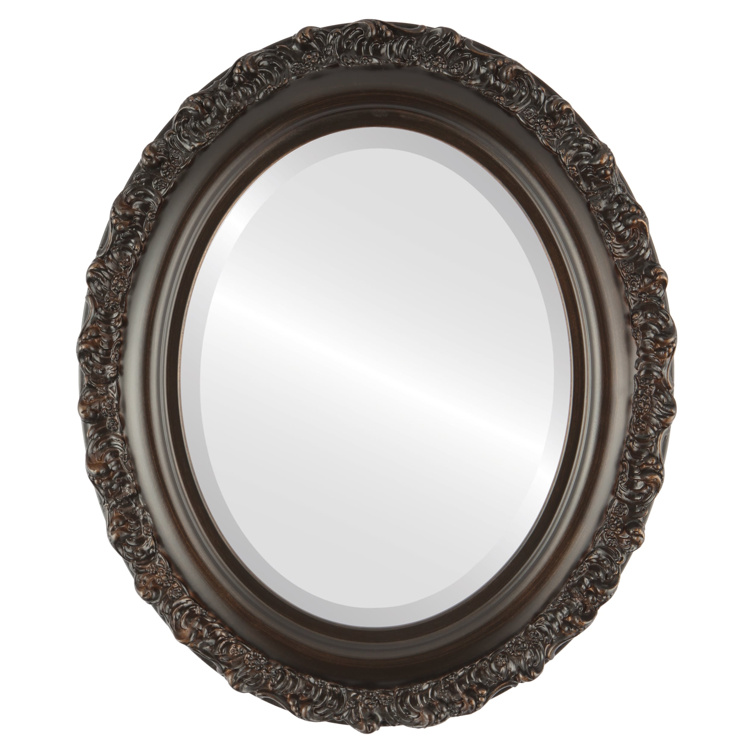 Venice Framed Oval Mirror in Rubbed Bronze Antique Bronze Bed Bath   Beyond 19471224