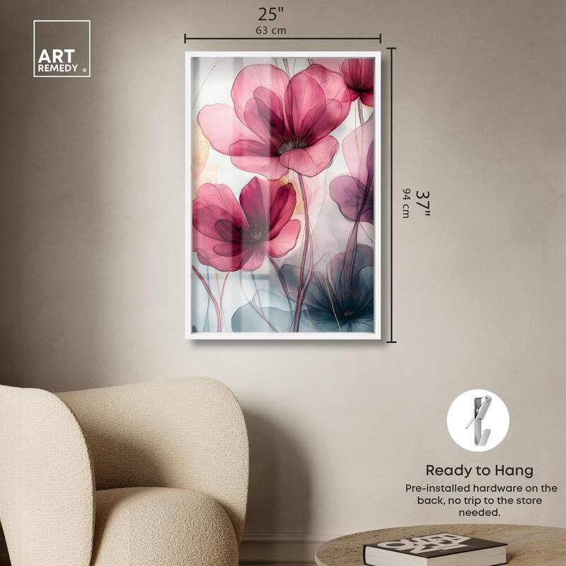 Filigree Flora II Shadowbox by Art Remedy