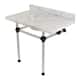 Option Carrara Marble / Matte Black