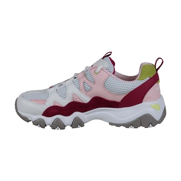 skechers d'lites 2 mens white