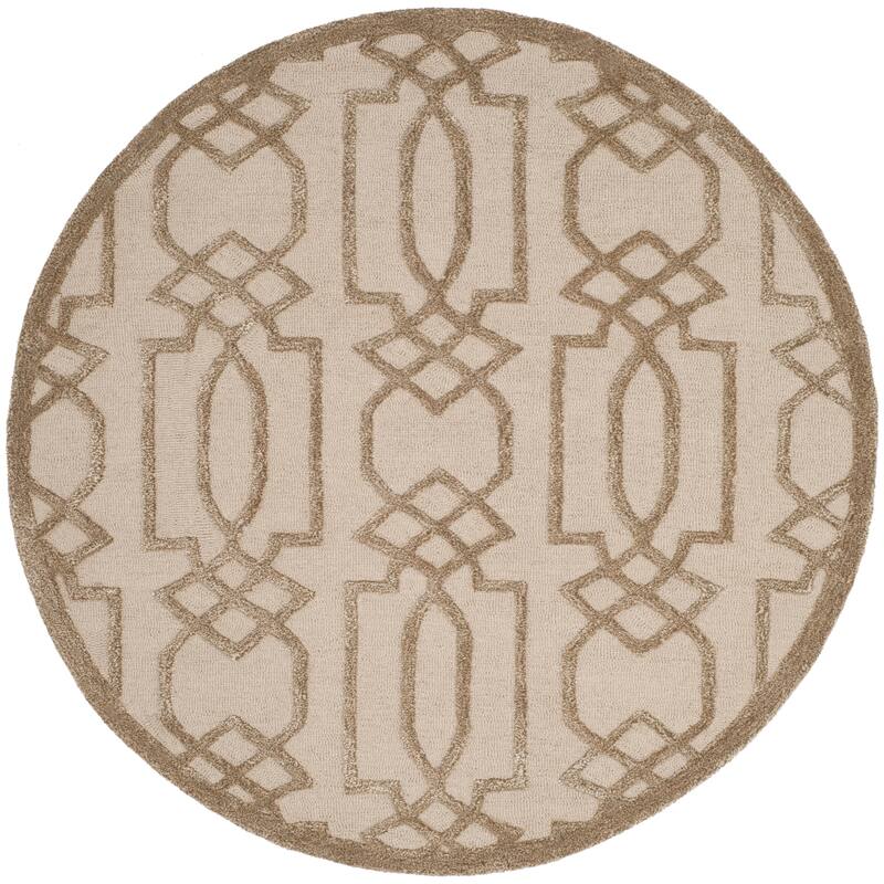 SAFAVIEH Handmade Bella Sakurako Modern Floral Wool Rug