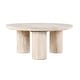 preview thumbnail 2 of 12, Beau Round Coffee Table by Kosas Home