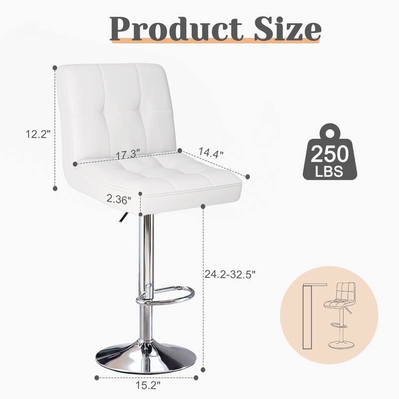 counter height Bar stools with back