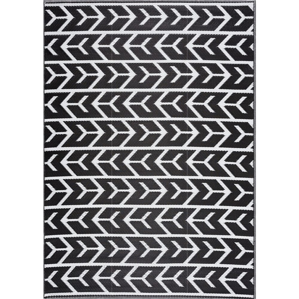 Playa Rug Outdoor Recycled Reversible Plastic Folded Mat/Rug Amsterdam Collection Lightweight & Weather, Water and UV Resistant