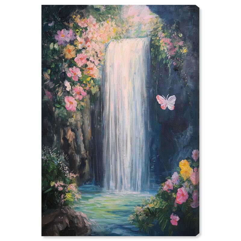 Hidden Falls I Canvas by Art Remedy, Gallery Wrapped - 36" x 54"