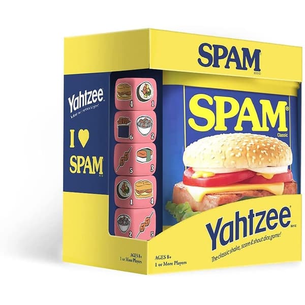 slide 2 of 3, Spam Yahtzee Dice Game