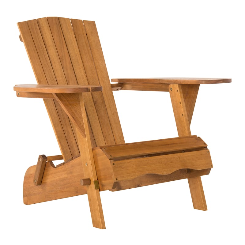 SAFAVIEH Outdoor Fulga Adirondack Chair (Set of 2) - 34"W x 33"D x 33"H