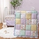 preview thumbnail 1 of 3, The Peanutshell Nursery Crib Bedding Set for Baby Girls, Fresh Floral, 3 Pieces