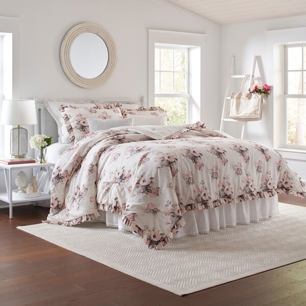 Laura Ashley Viola Cotton Comforter Set. Opens flyout.