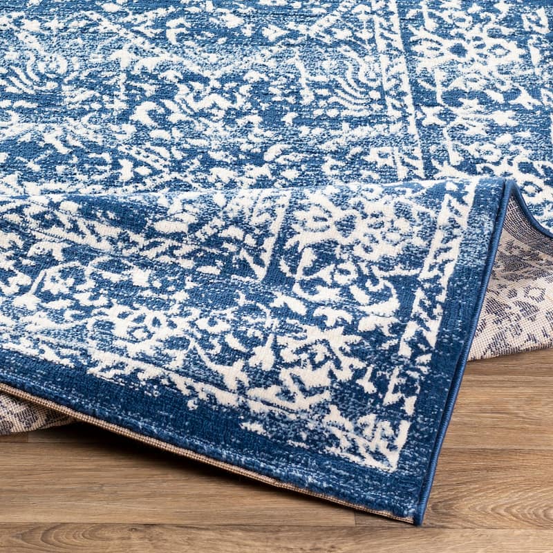 Livabliss Juventas Distressed Medallion Area Rug