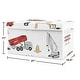 preview thumbnail 2 of 2, Construction Truck Collection Boy Kids Fabric Toy Bin Storage - Grey Yellow Orange Red and Blue Transportation