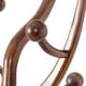 preview thumbnail 86 of 140, Tree-branch Rubberwood Freestanding Coat Rack with Hooks