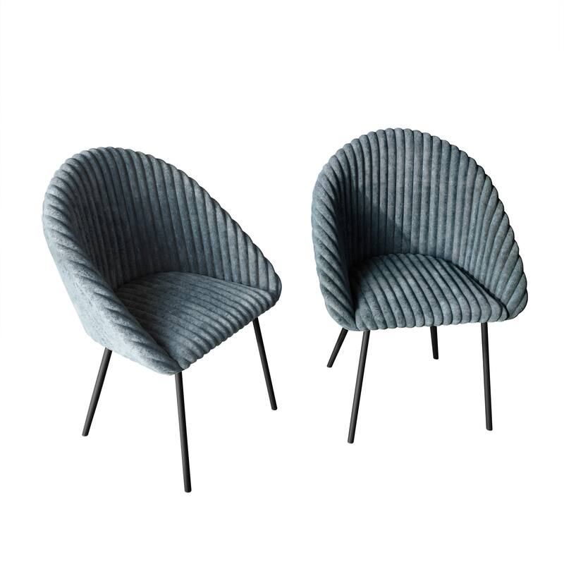 CraftPorch Mid Century Modern 2-Piece Dining Chair