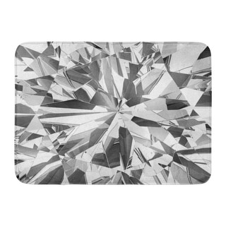Overstock Pattern Realistic Diamond 3d Crystal Gem Glass Black Abstract Doormat Floor Rug Bath Mat 23 6x15 7 Inch Multi Multi From Overstock Com Daily Mail