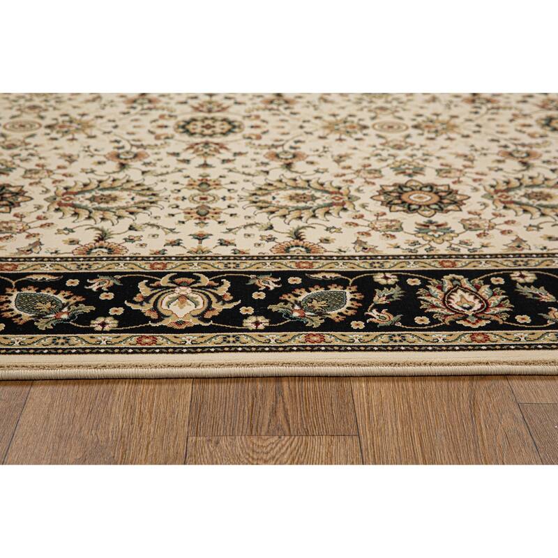 Izmir Collection Multicolor Floral/Botanical Area Rug