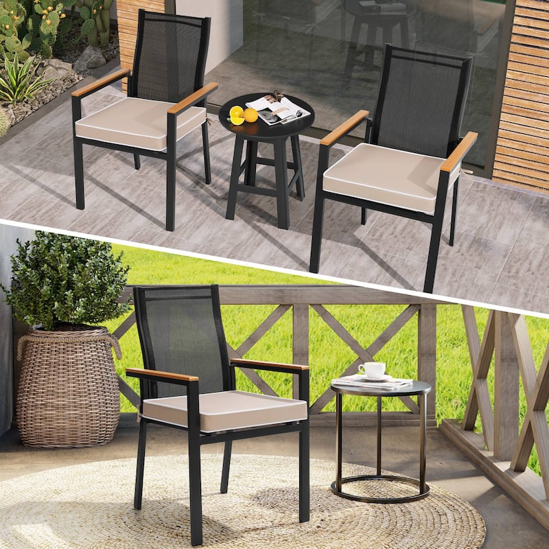 Outdoor Indoor Dining Chairs Cushion Set Seat Pad Chair Cushion