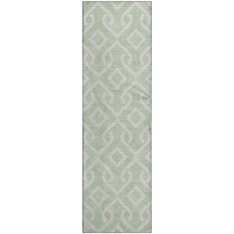 Premium Washable Super Soft Modern Medallions Mayfield Rug