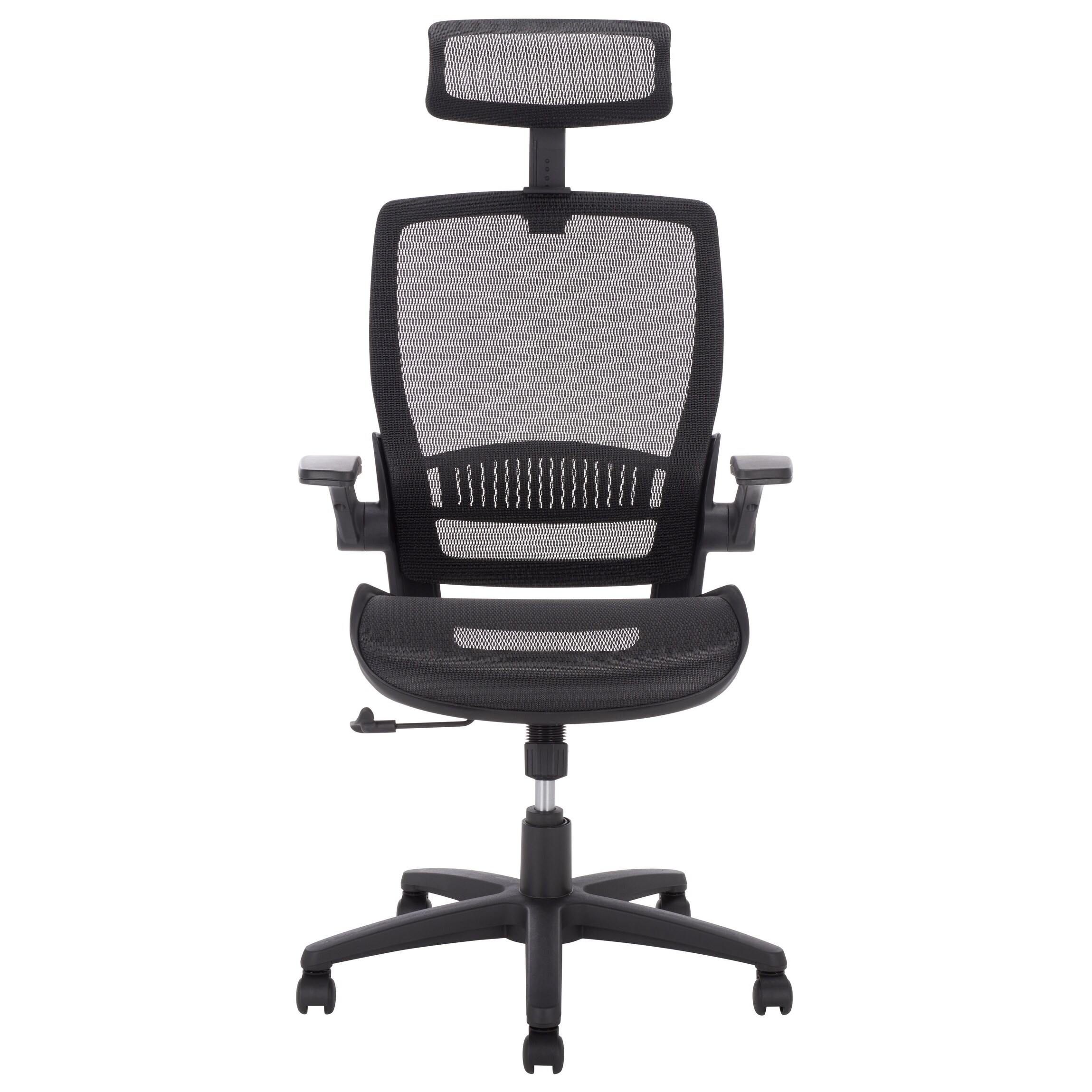 SEI Furniture Abby Adjustable Desk Chair - 26"W x 27"D x 49"H