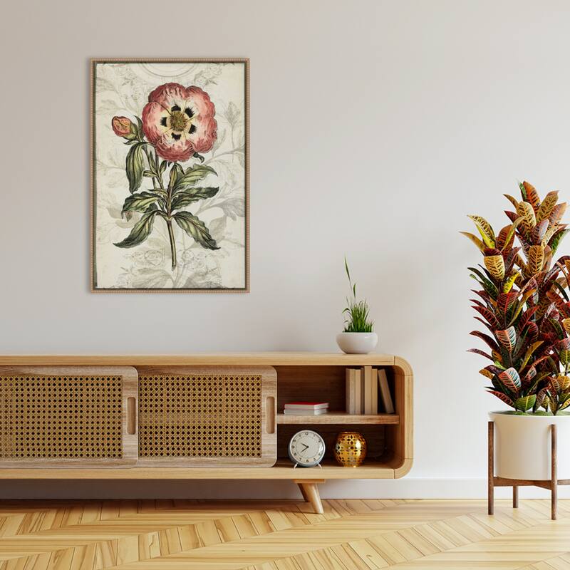 Keepsake Floral No. 2 by Jennifer Goldberger (28 x 41 in.), Framed Canvas Wall Art Print