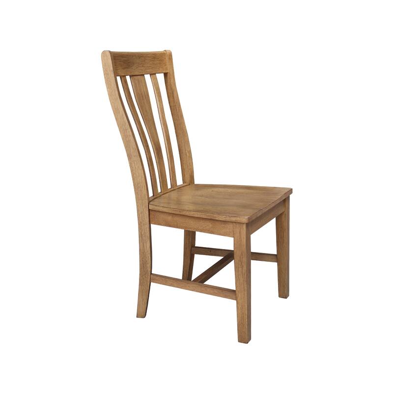 Set of Two Solid Wood Weston Dining Chairs