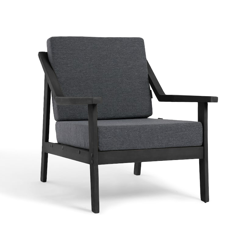 Outdoor Conversation Set Patio Cushioned Chair, Loveseat with Tables