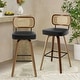 preview thumbnail 79 of 199, 26"/29" Swivel Bar Stools/ Counter Stools with Bentwood Legs