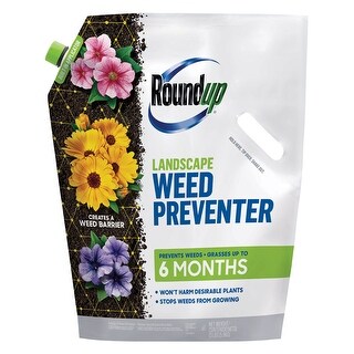 Roundup 4385203 Landscape Weed Preventer Granular, 13 Lb - Bed Bath ...