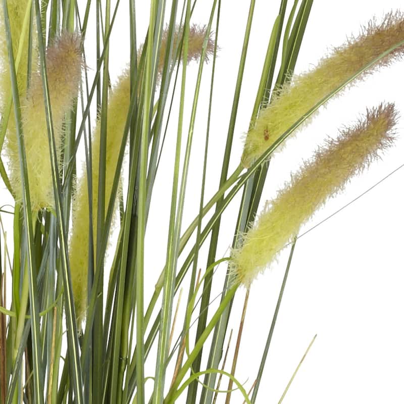 Tall Grass Plant Indoor Decor - 2.5ft Artificial Greenery for Home Office Living Room - 2.5ft.