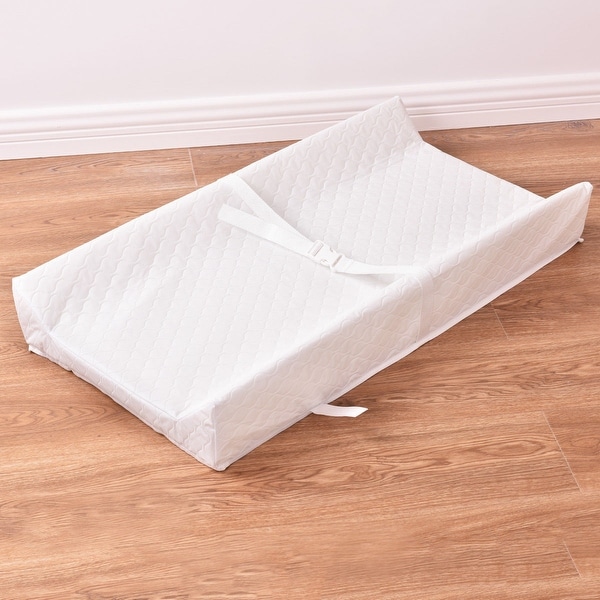 Costway Baby Table Contoured Changing Pad Diaper Change Nursery