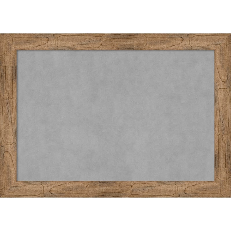 Amanti Art Owl Brown Framed Magnetic Board