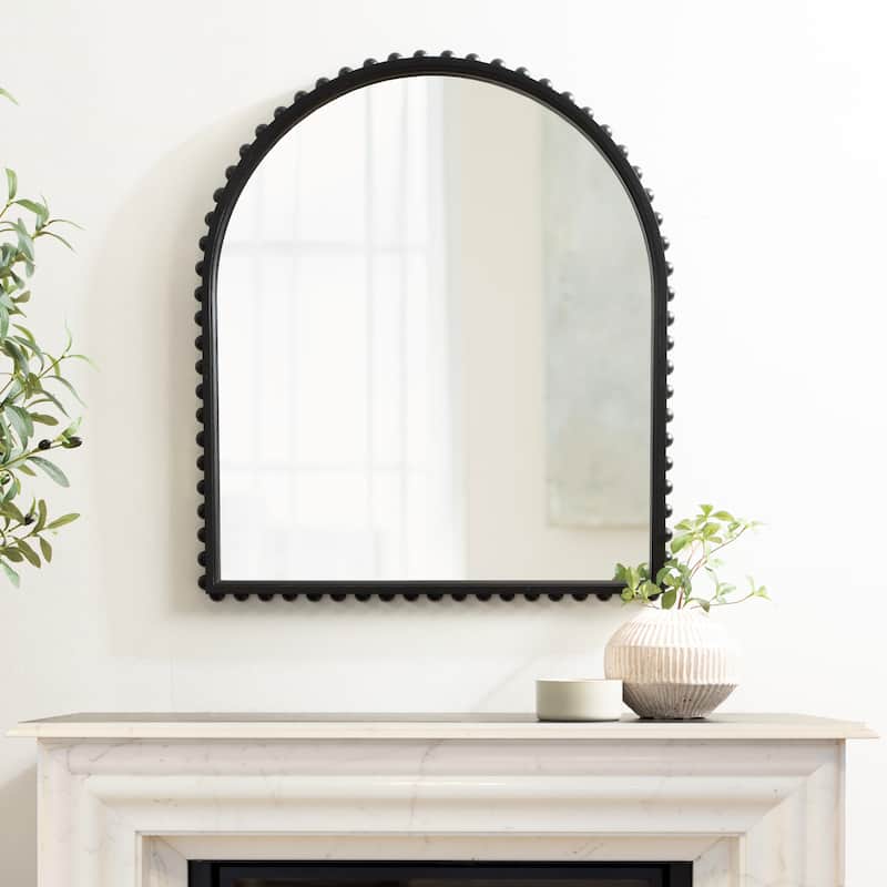 Kate and Laurel Beadbrook Arched Wall Mirror